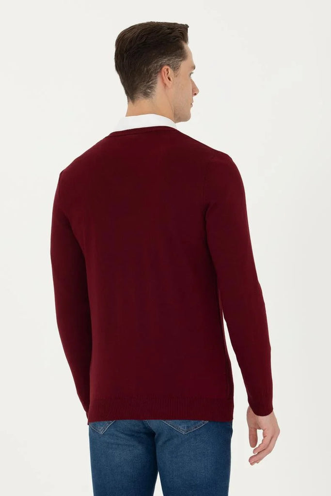 Muški-Bordo-Džemper-1629661VR014-8