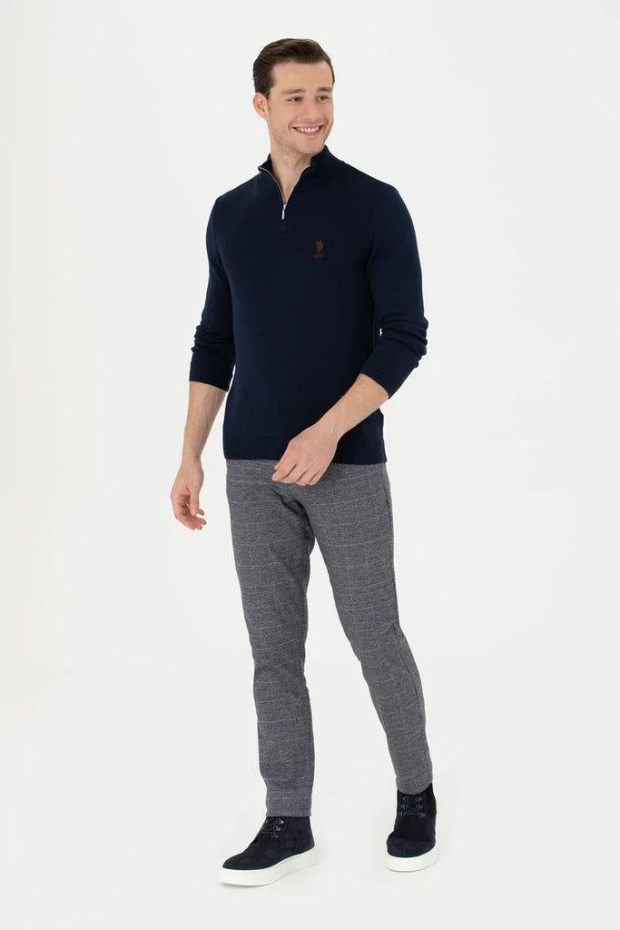 Muške-Teget-Plave-Pantalone-1679948VR033-1