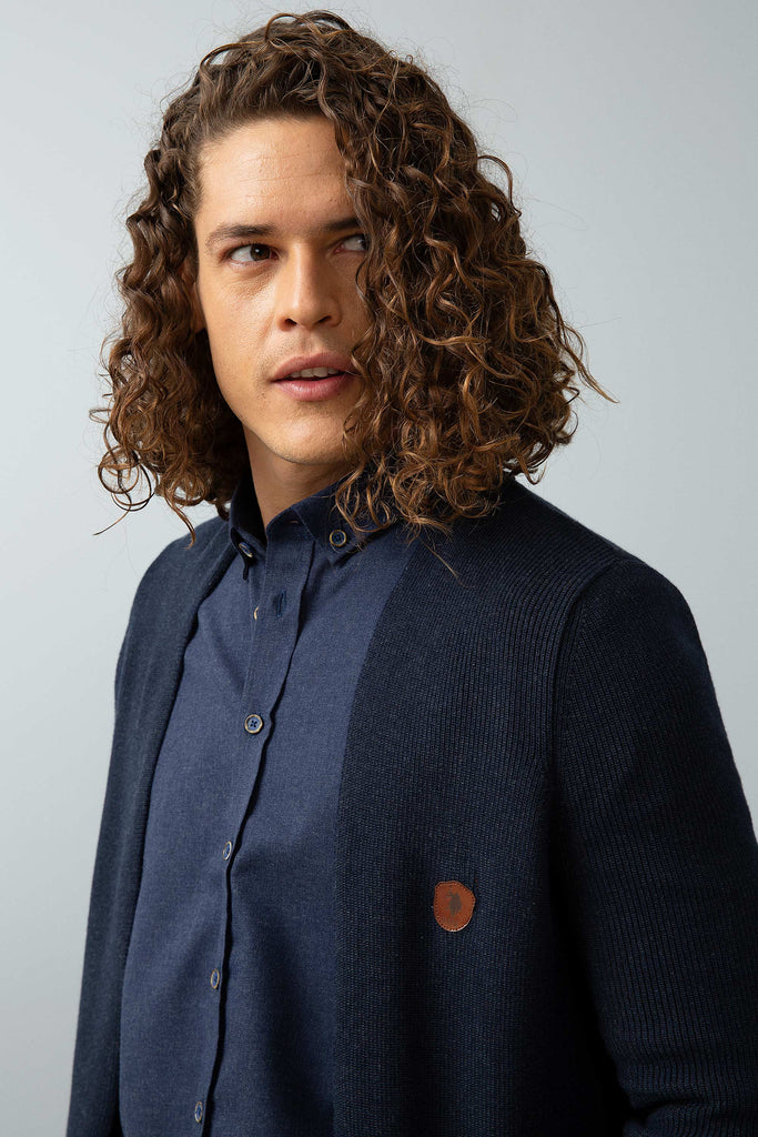 Muški-Teget-Plavi-Džemper-649006VR033-3