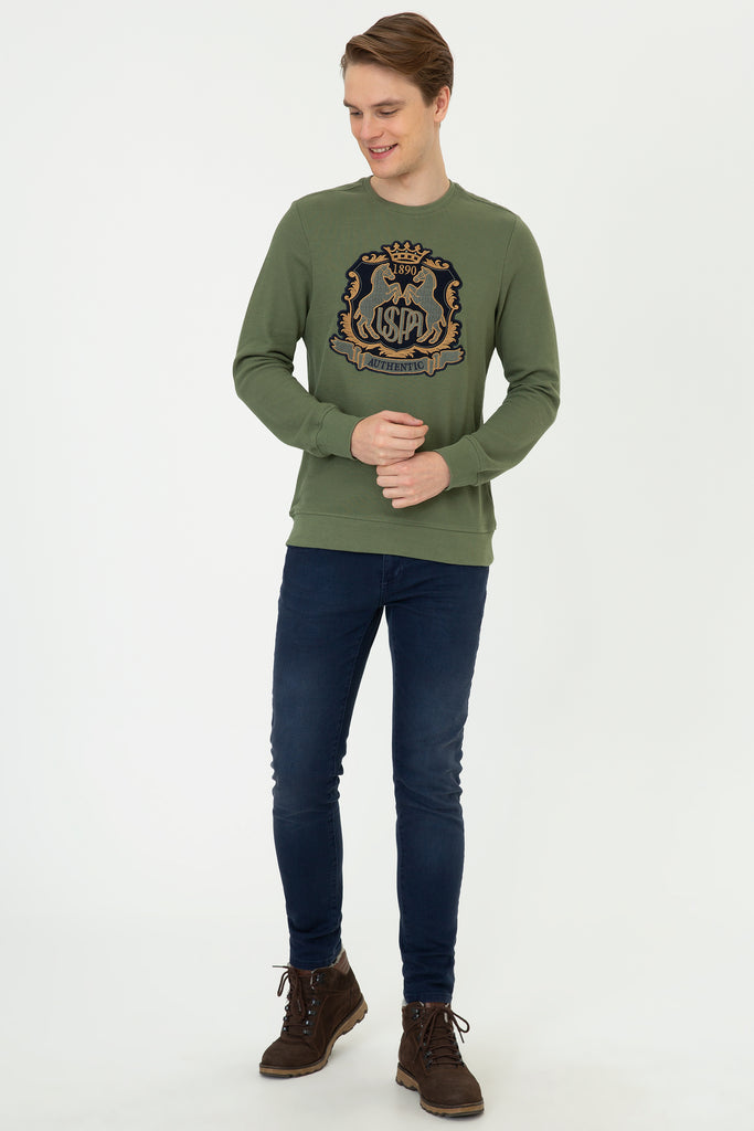 Muška-Khaki-Majica-1256749VR027-5