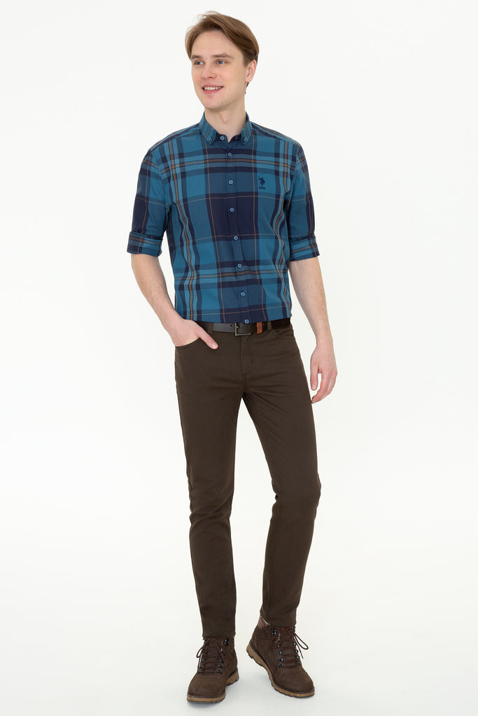 Muške-Smeđe-Pantalone-1265957VR111-3
