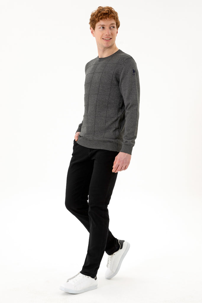 Muške-Crne-Pantalone-1456276VR046-3