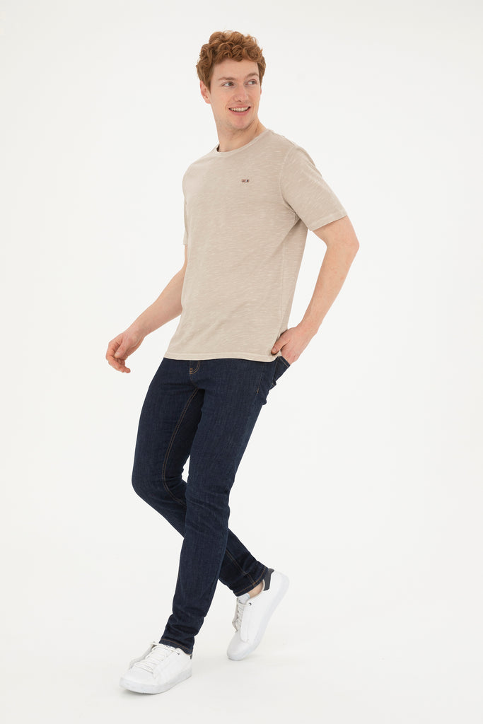 Muška-Bež-Majica-1573854VR049-4