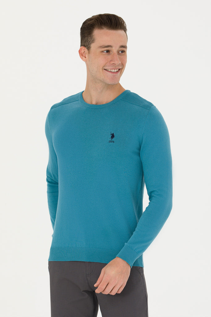 Muški-Tirkizni-Džemper-1629680VR102-3