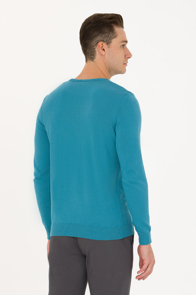 Muški-Tirkizni-Džemper-1629680VR102-5