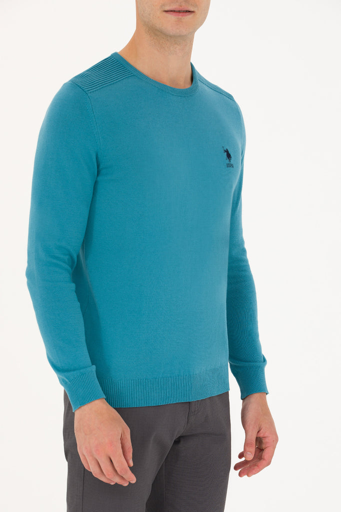 Muški-Tirkizni-Džemper-1629680VR102-6