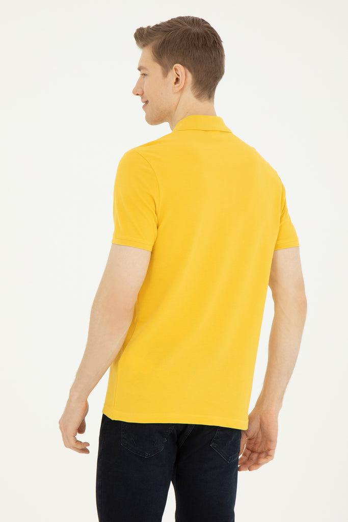 Muška-Žuta-Polo-Majica-1792406VR043-2