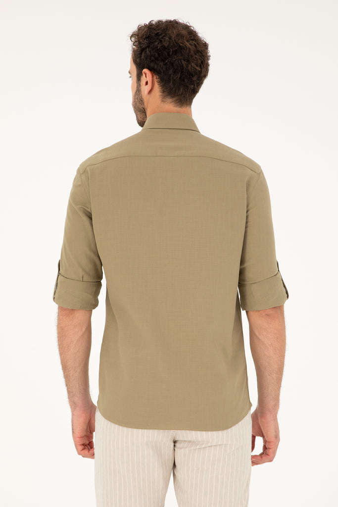 Muška-Khaki-Košulja-1837940VR027-5