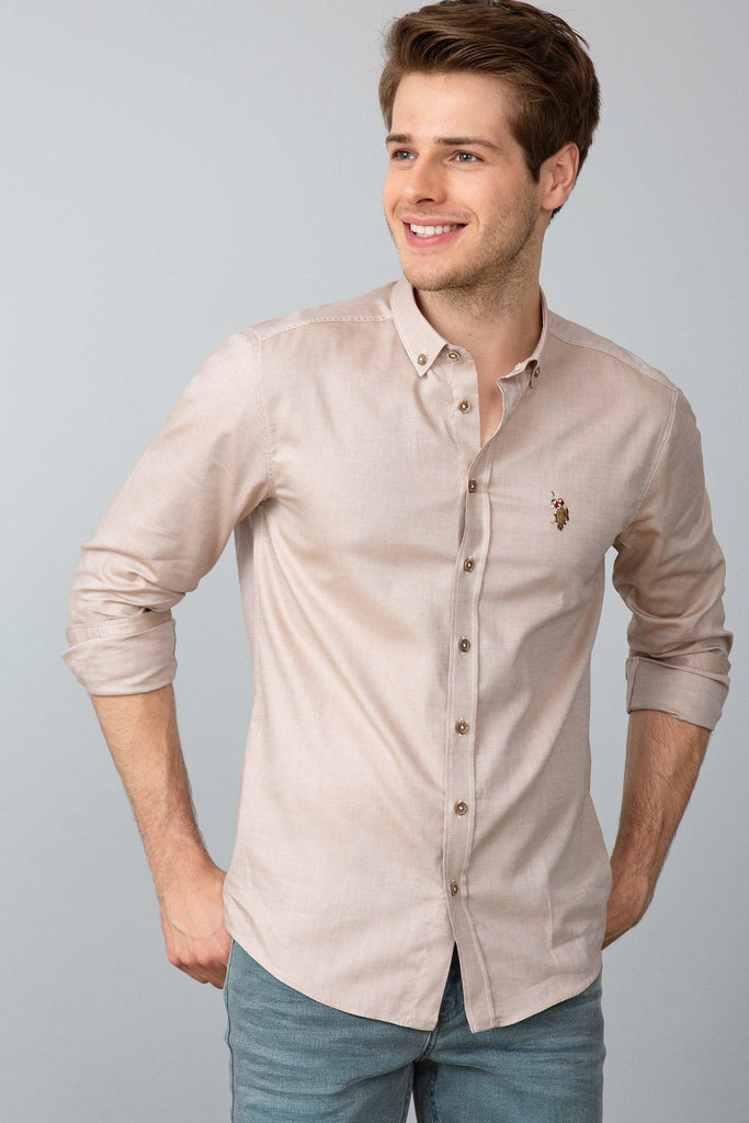 Muška-Kamel-Košulja-637212VR153-1