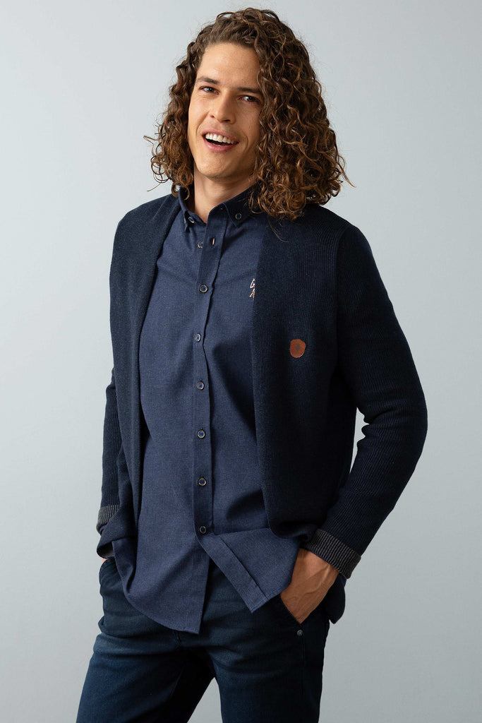 Muški-Teget-Plavi-Džemper-649006VR033-2