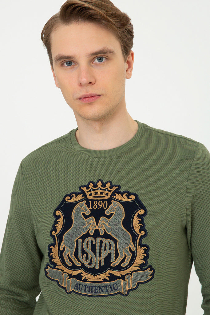 Muška-Khaki-Majica-1256749VR027-2