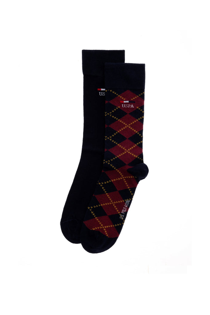 Muške-Teget-Plave-Čarape-ALEGRON-SK22VR033-1