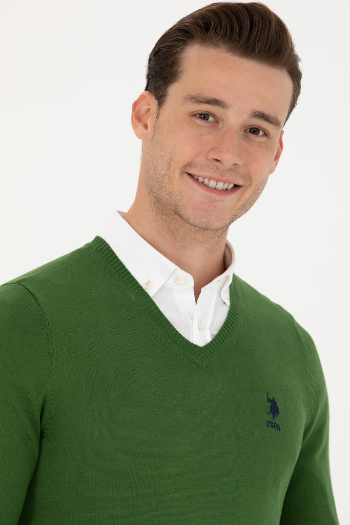 Muški-Zeleni-Džemper-50269002VR054-5