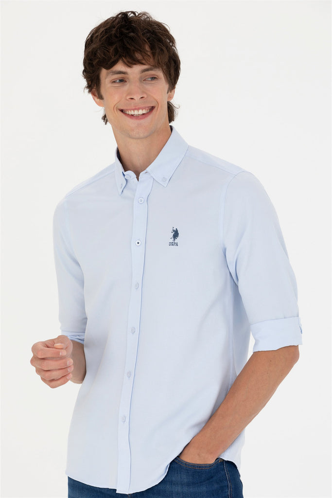 Muška-Svetlo-Plava-Košulja-50271269VR003-1