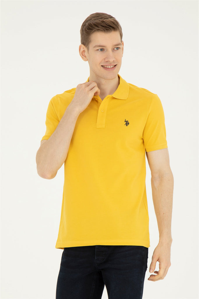 Muška-Žuta-Polo-Majica-1792406VR043-1