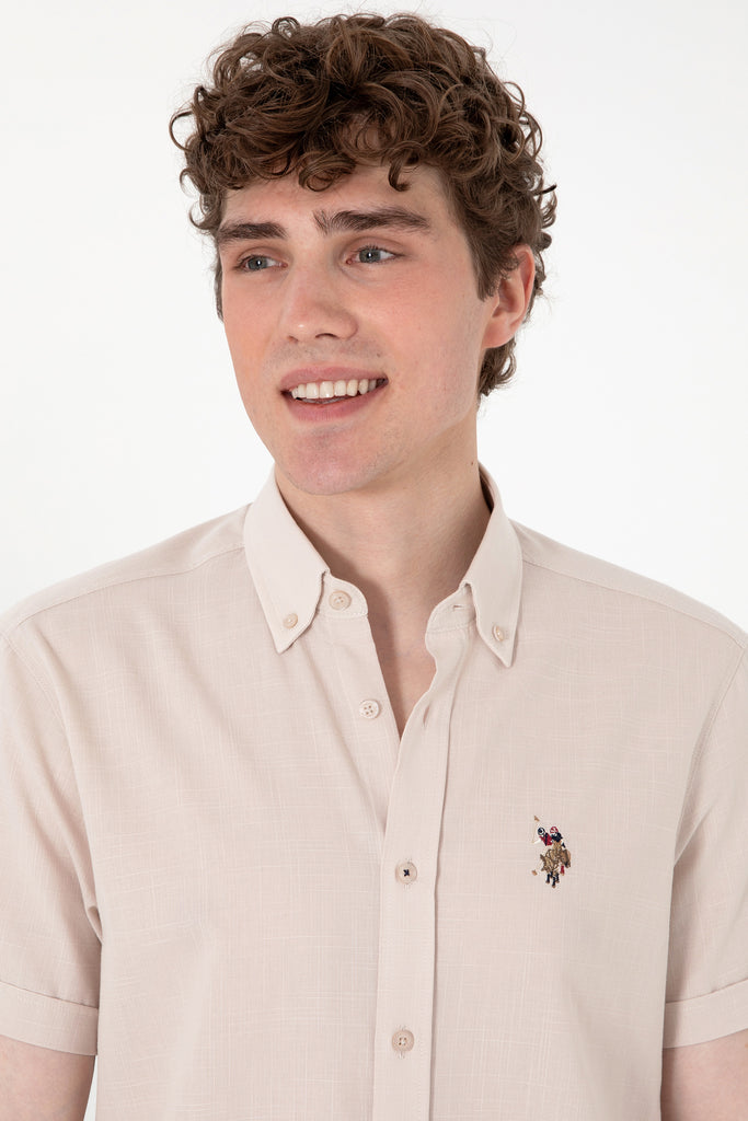 Muška-Bež-Majica-2083854VR049-2