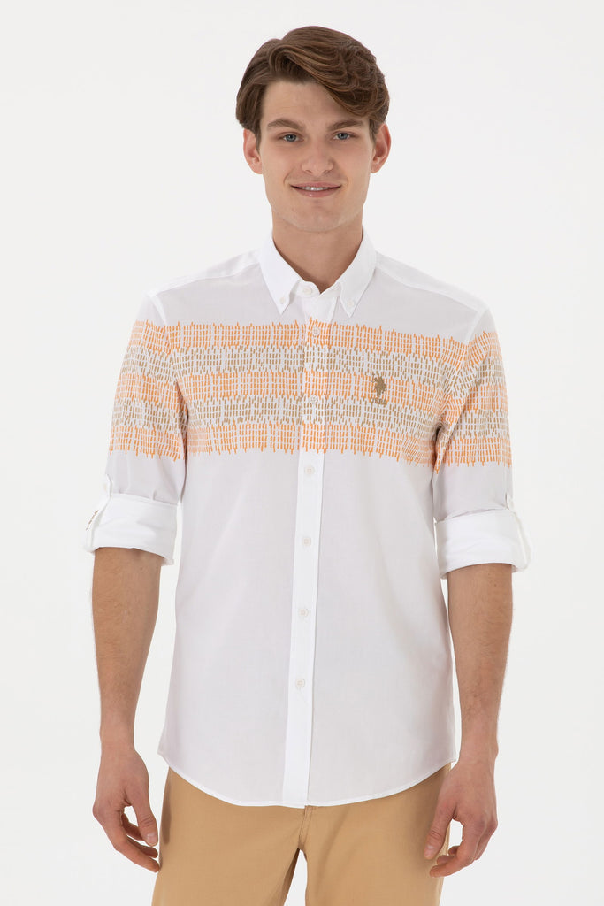 Muška-Bež-Košulja-Dugih-Rukava-2105832VR015-1