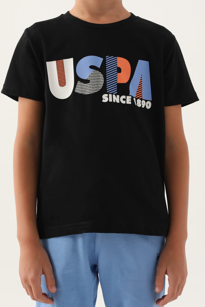 Komplet-Majica-&-Šorc-Za-Dečake-US1757BLACK-4