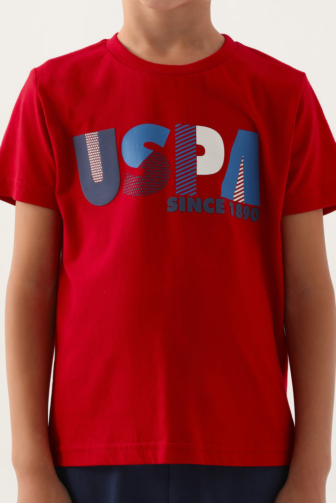 Komplet-Majica-&-Šorc-Za-Dečake-US1757RED-4