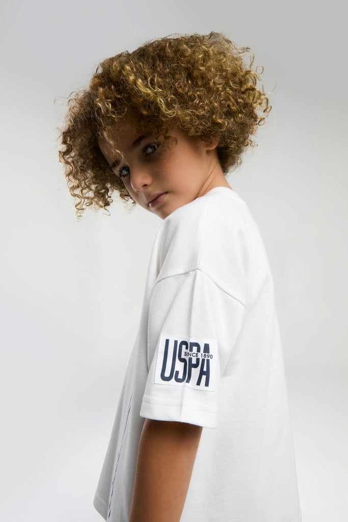 Komplet-Majica-&-Šorc-Za-Dečake-US2018WHITE-4