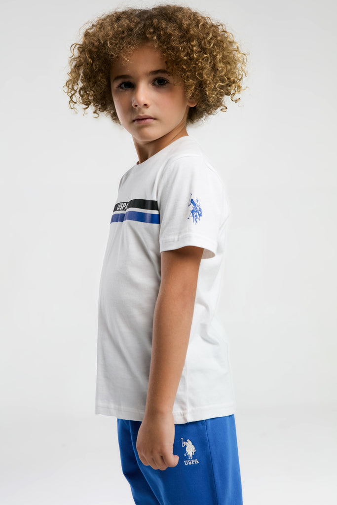 Komplet-Majica-&-Šorc-Za-Dečake-US2020WHITE-3