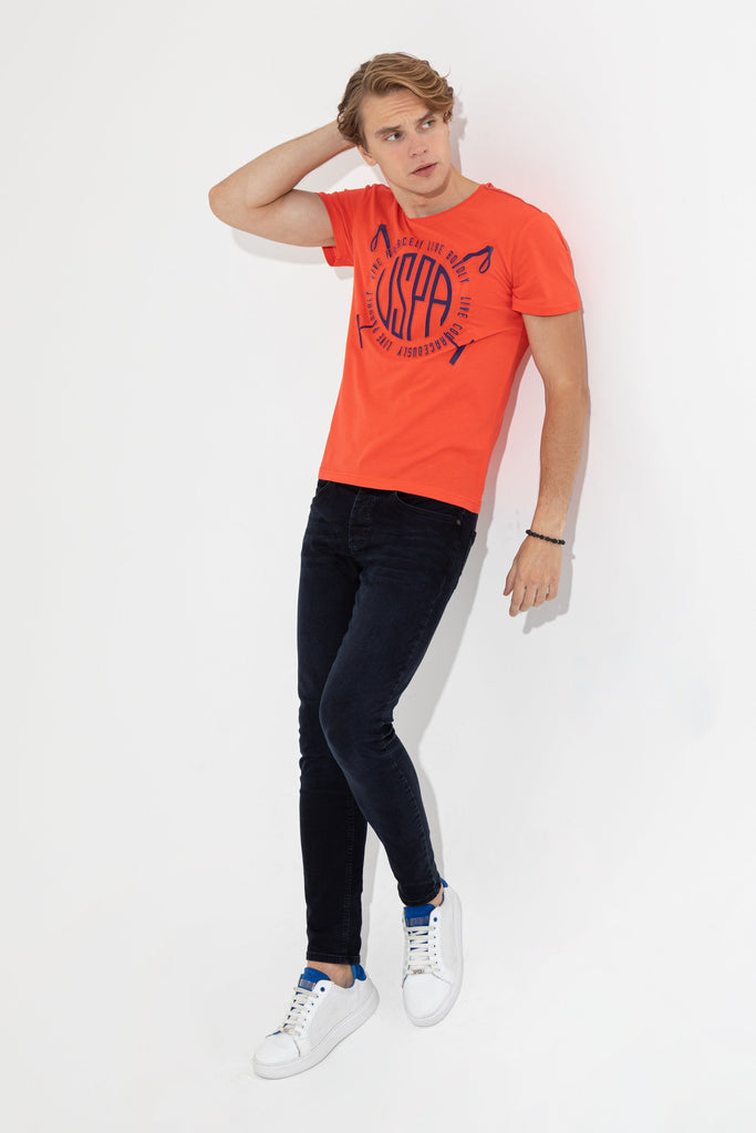 Muška-Narandžasta-Majica-1361245VR213-3